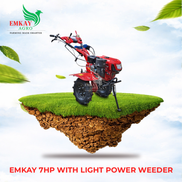 7 HP POWER WEEDER WITH LIGHT